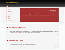Tablet Screenshot of linuxphoto.org
